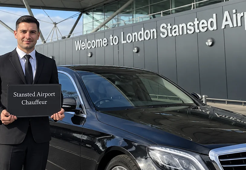 Development placeholder for chauffeur departure travel connected with Stansted Airport