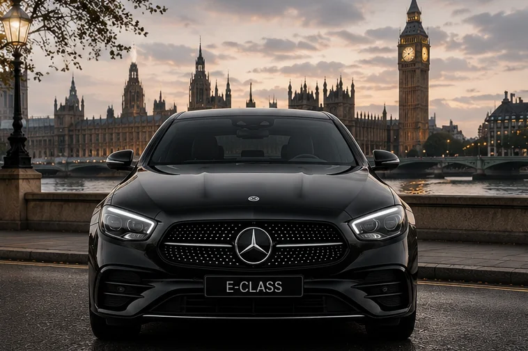 Mercedes-Benz E-Class chauffeur vehicle