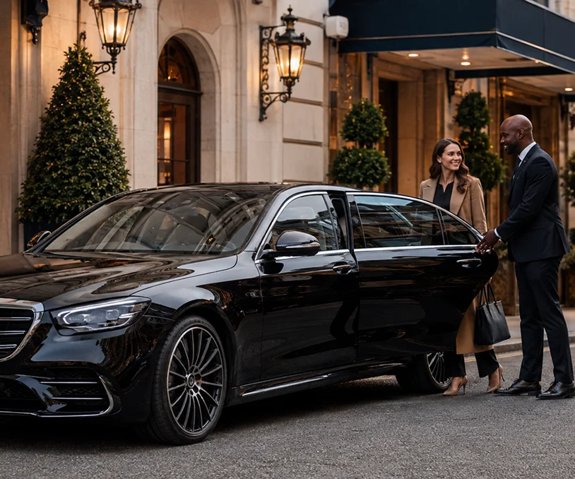 Executive airport chauffeur transfer for business travel