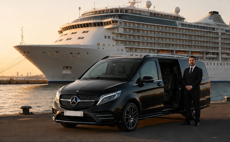 Luxury vehicle for Southampton cruise transfer