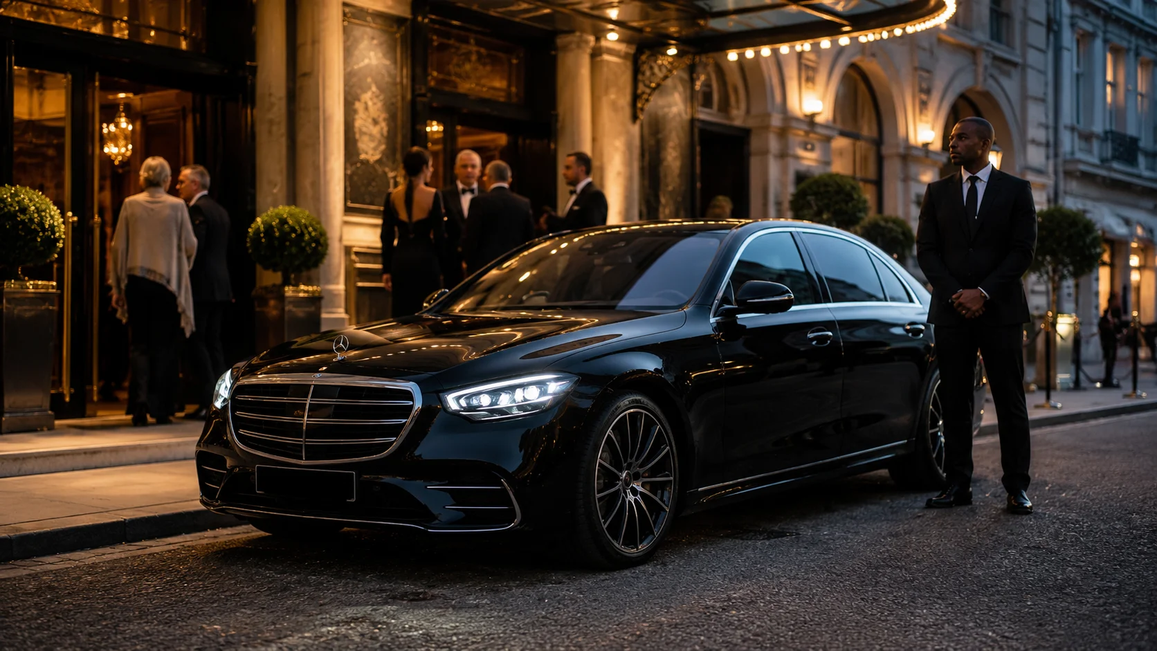 Luxury event chauffeur service in the United Kingdom