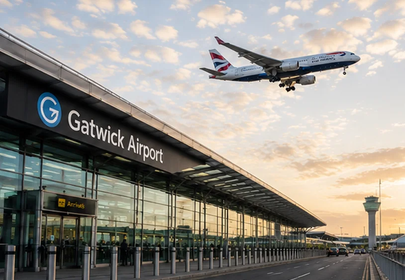 Luxury vehicle for Gatwick Airport chauffeur transfer