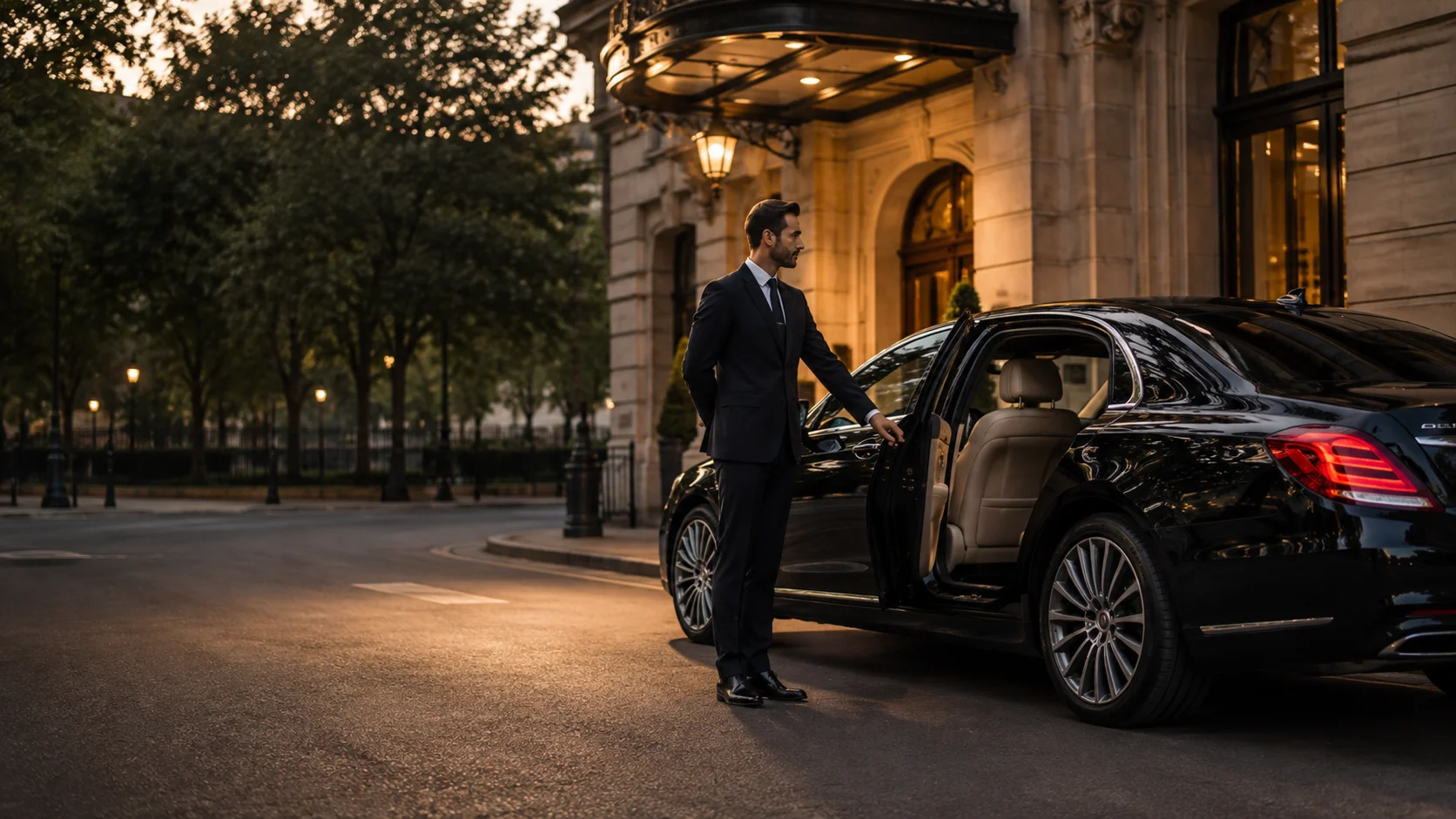 Luxury hotel chauffeur transfers in the United Kingdom