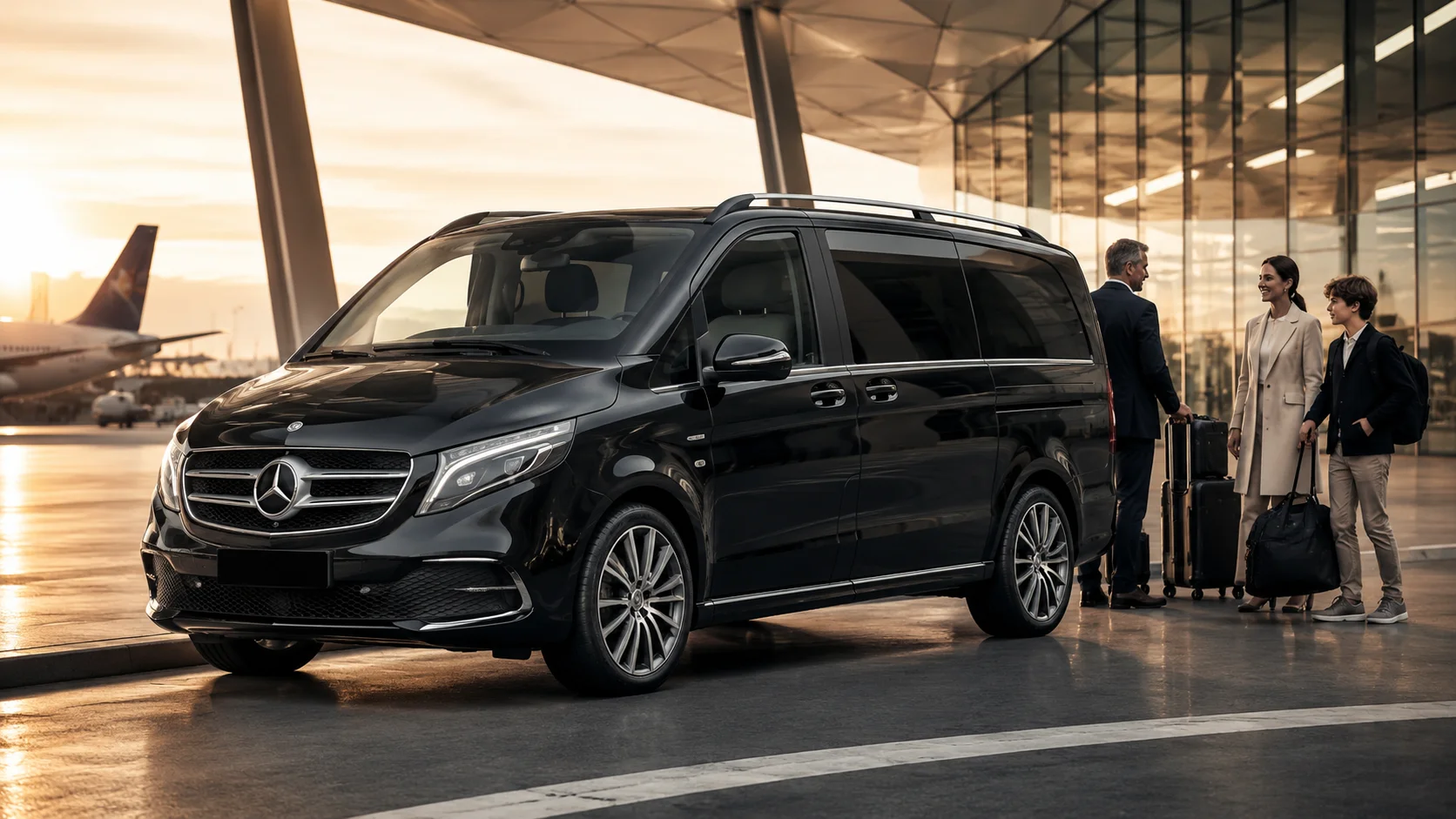 Private aviation chauffeur transfers in the United Kingdom