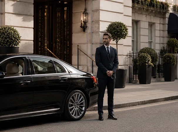 Private chauffeur touring design placeholder